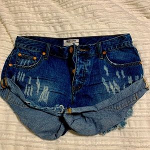 One teaspoon Bandits denim shorts